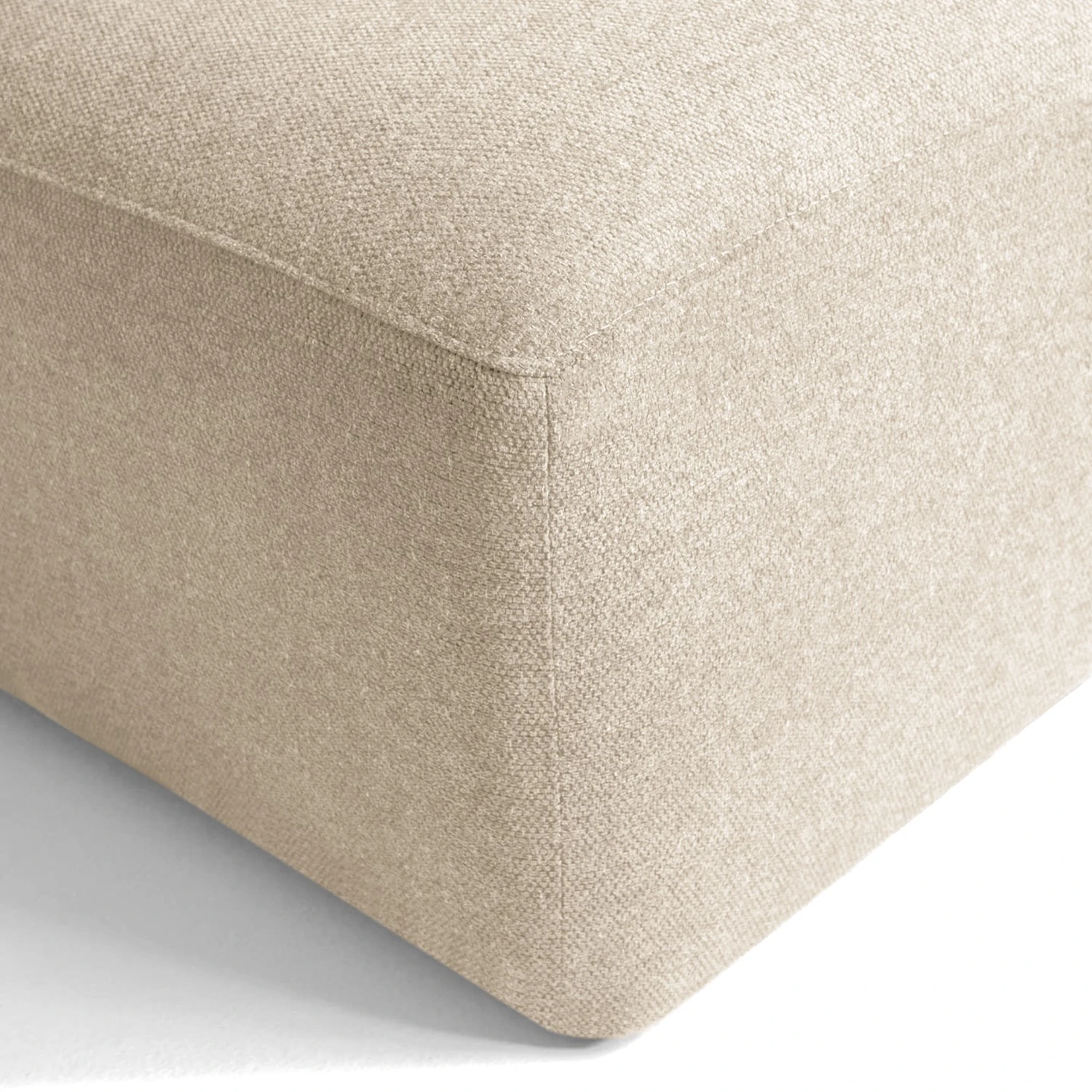 Loftscape Ecksofa Mandal IV - Chenille Gratia: Beige - Longchair davorstehend links 8 Loftscape Ecksofa Mandal IV - Chenille Gratia: Beige - Longchair davorstehend links – Bild 8