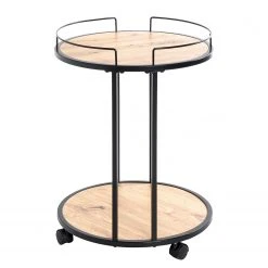 Loftscape Beistelltisch Samuro - Metall - Eiche Dekor / Schwarz 9 Loftscape Beistelltisch Samuro - Metall - Eiche Dekor / Schwarz -Wohnzimmermöbel boutique en ligne 1000300698 211015 10493600071 DETAILS P000000001000300698