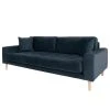 Loftscape Sofa Cordova (3-Sitzer) - Samt - Dunkelblau