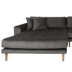 Loftscape Ecksofa Cordova I - Samt - Dunkelgrau - Ecke davorstehend links -Wohnzimmermöbel boutique en ligne 1000304011 211126 10465100329 DETAILS P000000001000304011