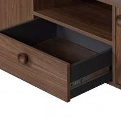 Naturoo TV-Lowboard Ikoo - Walnuss Dekor -Wohnzimmermöbel boutique en ligne 1000304158 211029 123412000121 DETAILS P000000001000304158