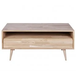 Naturoo TV-Lowboard Kabane - Eiche massiv - Eiche Hell - Breite: 100 cm -Wohnzimmermöbel boutique en ligne 1000304163 211029 123413000132 DETAILS P000000001000304163