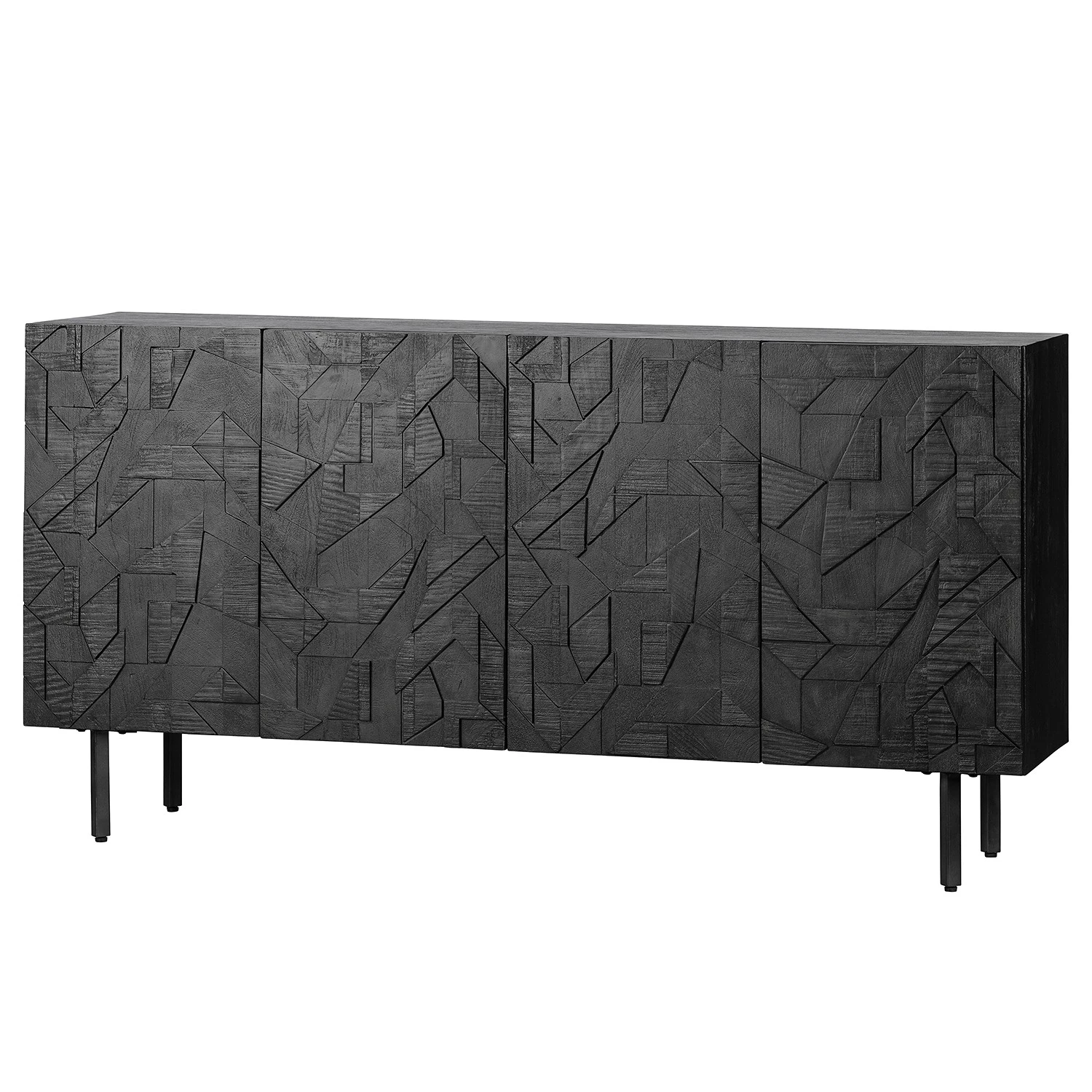 Red Living Sideboard Kaanaa - Schwarz 1 Red Living Sideboard Kaanaa - Schwarz