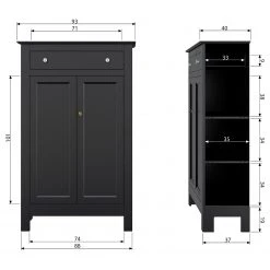 Ridgevalley Vertiko Lamar - Kiefer massiv - Schwarz 17 Ridgevalley Vertiko Lamar - Kiefer massiv - Schwarz -Wohnzimmermöbel boutique en ligne 1000304180 211029 12341600716 SKETCH DETAILS P000000001000304180 sketch