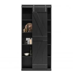Red Living Garderobenschrank Lofou - Kiefer massiv - Kiefer Schwarz 12 Red Living Garderobenschrank Lofou - Kiefer massiv - Kiefer Schwarz -Wohnzimmermöbel boutique en ligne 1000304185 211029 12341700289 DETAILS P000000001000304185