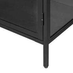 Red Living Vitrinenschrank Ondres - Metall - Schwarz -Wohnzimmermöbel boutique en ligne 1000304187 211029 12341800337 DETAILS P000000001000304187