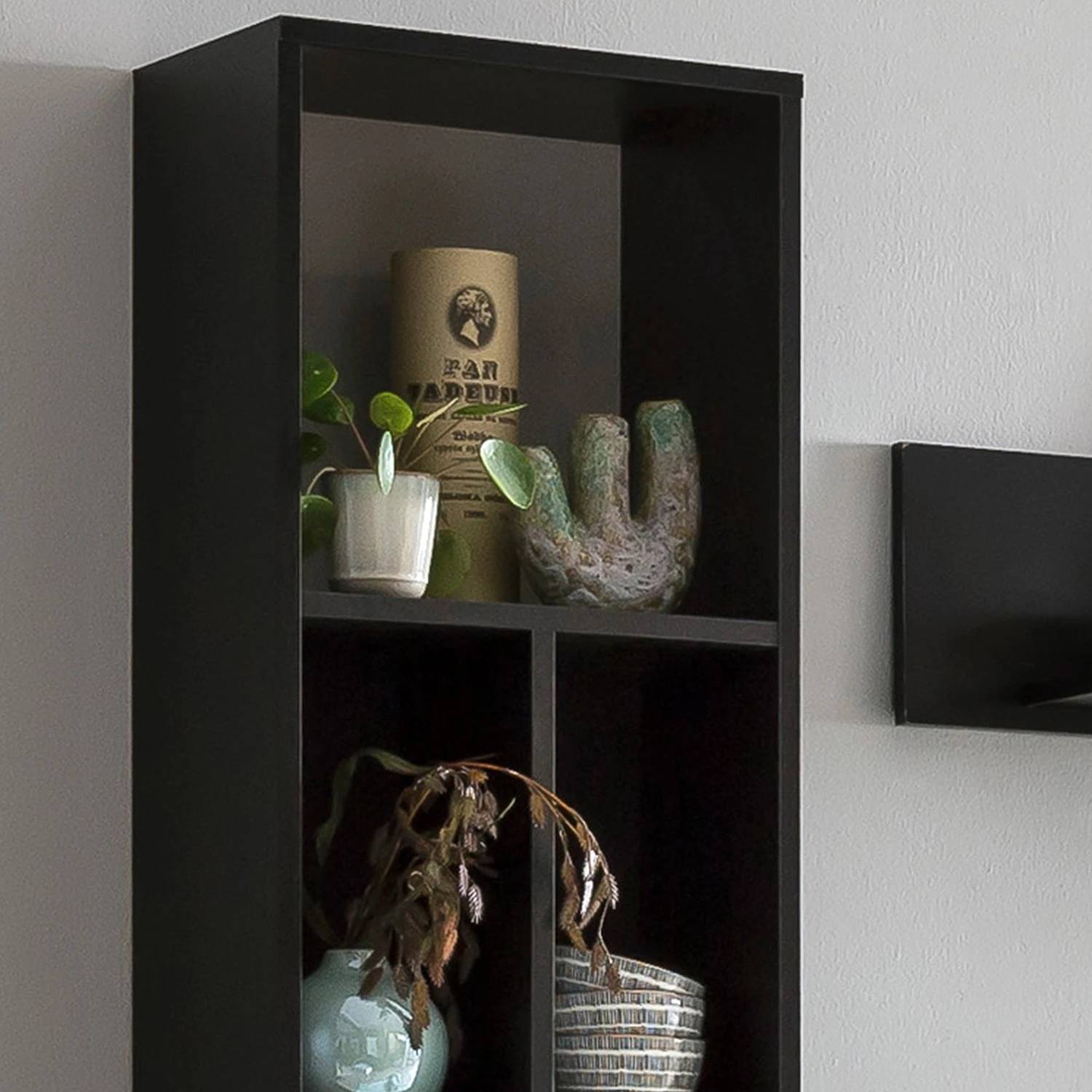 Norrwood Wandregal Argenteuil - Eiche Artisan Dekor / Schwarz 4 Norrwood Wandregal Argenteuil - Eiche Artisan Dekor / Schwarz – Bild 4