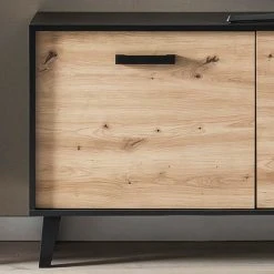 Norrwood TV-Lowboard Argenteuil I - Eiche Artisan Dekor / Schwarz -Wohnzimmermöbel boutique en ligne 1000304817 211027 10513900179 DETAILS P000000001000304817