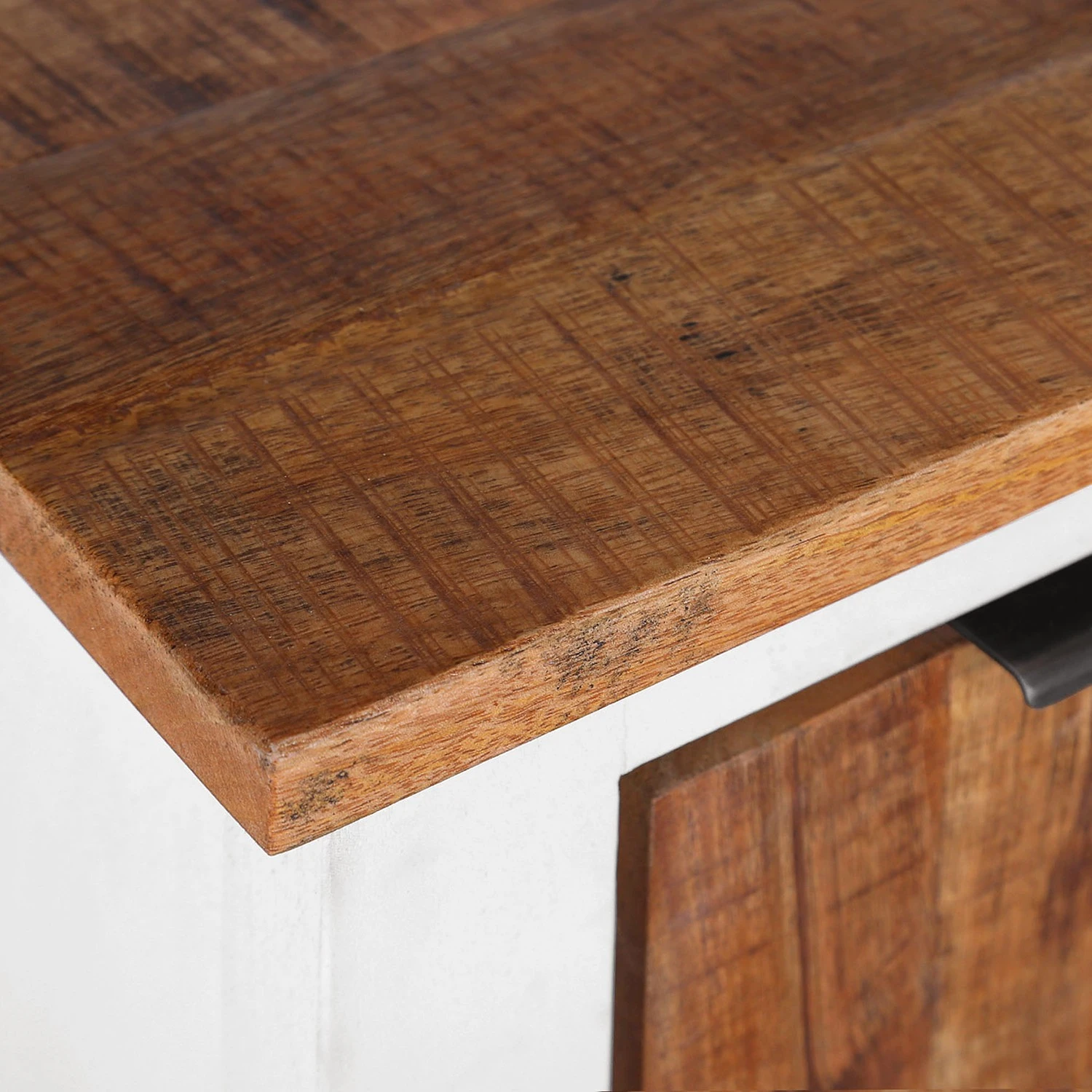 Red Living TV-Lowboard Silvana - Akazie massiv / Mango massiv - Weiß / Mango 8 Red Living TV-Lowboard Silvana - Akazie massiv / Mango massiv - Weiß / Mango – Bild 8