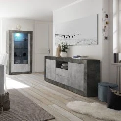 LC Spa Sideboard Urbino I - Hellgrau / Dunkelgrau 10 LC Spa Sideboard Urbino I - Hellgrau / Dunkelgrau -Wohnzimmermöbel boutique en ligne 1000306556 211122 15085300051 MOOD DETAILS P000000001000306556 mood