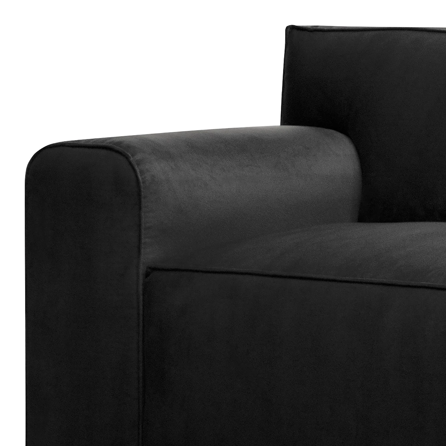 Jack & Alice Sofa Bramming (2-Sitzer) - Samt Juna: Anthrazit 4 Jack & Alice Sofa Bramming (2-Sitzer) - Samt Juna: Anthrazit – Bild 4