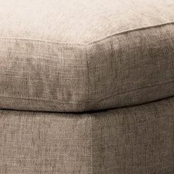 Fredriks Polsterhocker Circle - Flachgewebe Vega: Bisquit -Wohnzimmermöbel boutique en ligne 1000306896 220727 040 DETAILS P000000001000306896