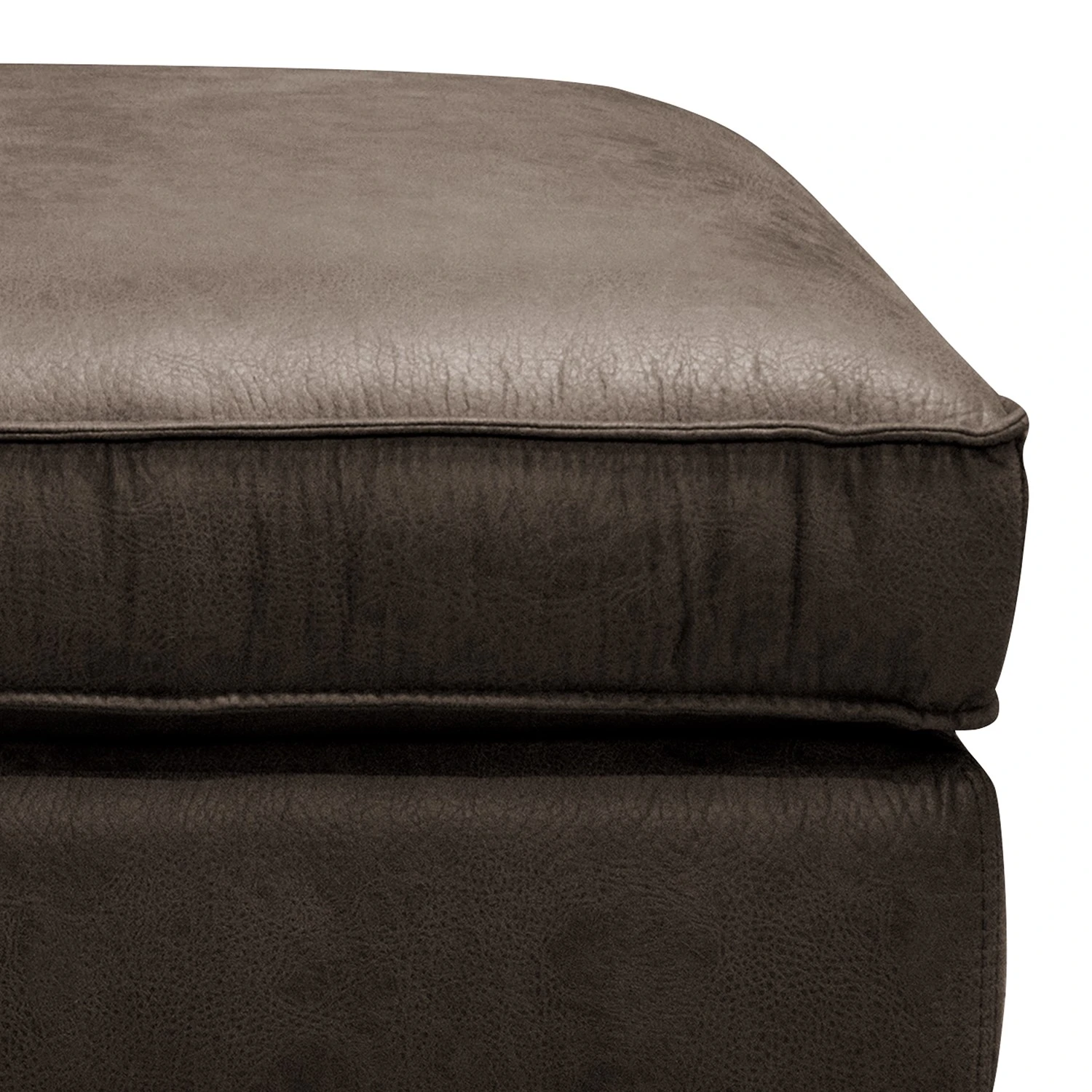 Ars manufacti Polsterhocker Locana - Microfaser Cheri: Bisonbraun 3 Ars manufacti Polsterhocker Locana - Microfaser Cheri: Bisonbraun – Bild 3