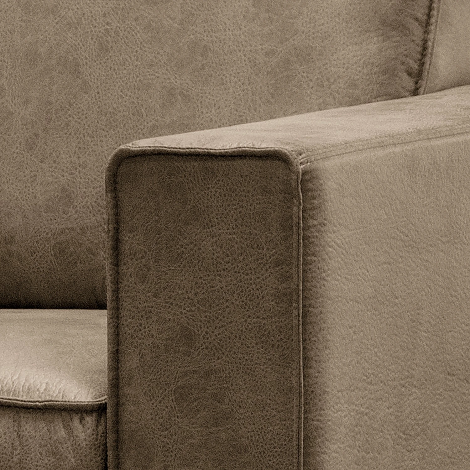 Ars manufacti Sessel Locana - Microfaser Cheri: Taupe 5 Ars manufacti Sessel Locana - Microfaser Cheri: Taupe – Bild 5