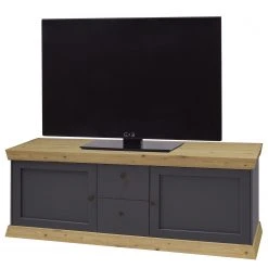 Ridgevalley TV-Lowboard Maiossa I - Anthrazit / Eiche Dekor