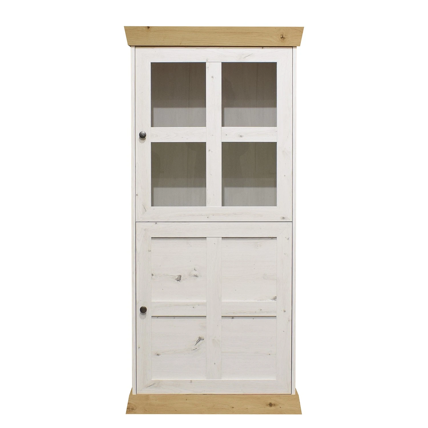 Ridgevalley Highboard Maiossa I - Pinie Weiß Dekor / Eiche Navarra Dekor 4 Ridgevalley Highboard Maiossa I - Pinie Weiß Dekor / Eiche Navarra Dekor – Bild 4