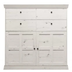 Ridgevalley Highboard Maiossa III - Pinie Weiß Dekor -Wohnzimmermöbel boutique en ligne 1000307121 211109 16471900136 DETAILS P000000001000307121
