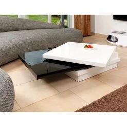 Loftscape Couchtisch Rasala - Hochglanz Weiß / Hochglanz Schwarz -Wohnzimmermöbel boutique en ligne 1000310526 211125 11183400077 MOOD DETAILS P000000001000310526 mood