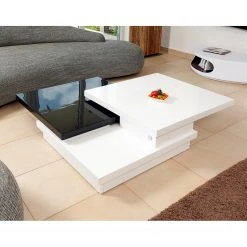 Loftscape Couchtisch Rasala - Hochglanz Weiß / Hochglanz Schwarz -Wohnzimmermöbel boutique en ligne 1000310526 211125 11183400081 MOOD DETAILS P000000001000310526 mood