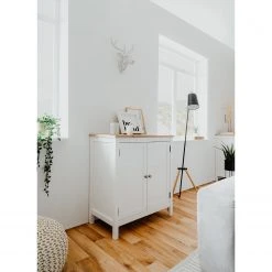 Ridgevalley Kommode Bombita - Weiß / Eiche Artisan Dekor -Wohnzimmermöbel boutique en ligne 1000310610 211118 060556000024 MOOD DETAILS P000000001000310610 mood