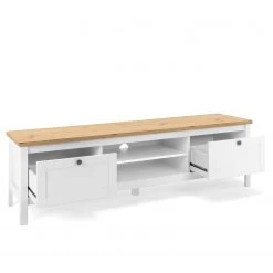 Ridgevalley TV-Lowboard Bombita - Weiß / Eiche Artisan Dekor -Wohnzimmermöbel boutique en ligne 1000310622 211118 06055600089 DETAILS P000000001000310622