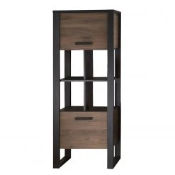 Red Living Wohnwand Norddal III (4-teilig) - Nussbaum Dekor / Schwarz 19 Red Living Wohnwand Norddal III (4-teilig) - Nussbaum Dekor / Schwarz -Wohnzimmermöbel boutique en ligne 1000310667 211125 14554100093 DETAILS P000000001000310667