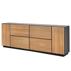 Now! by hülsta Sideboard now to go colour V - Natureiche / Diamantgrau