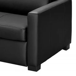 Loftscape Schlafsofa Latino - Echtleder Mabel: Schwarz - Breite: 190 cm - Mit Schlaffunktion -Wohnzimmermöbel boutique en ligne 1000311446 211125 151609000123 DETAILS P000000001000311446