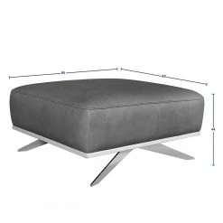 Loftscape Polsterhocker Iglesia I - Echtleder - Echtleder Nadra: Cognac - Schwarz - Buche Dunkel -Wohnzimmermöbel boutique en ligne 1000311640 211209 06311400616 SKETCH DETAILS P000000001000311640 sketch