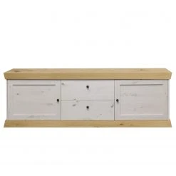 Ridgevalley Wohnwand Maiossa II (4-teilig) - Pinie Weiß Dekor / Eiche Navarra Dekor -Wohnzimmermöbel boutique en ligne 1000312390 211130 133248000116 DETAILS P000000001000312390