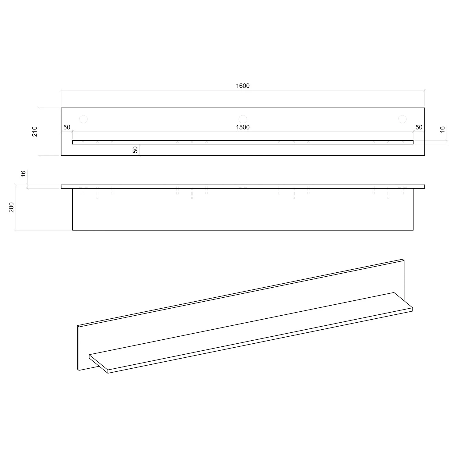 Loftscape Wohnwand Stonda II (4-teilig) - Anthrazit 18 Loftscape Wohnwand Stonda II (4-teilig) - Anthrazit – Bild 18