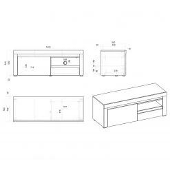 Loftscape Wohnwand Stonda III (4-teilig) - Anthrazit 34 Loftscape Wohnwand Stonda III (4-teilig) - Anthrazit -Wohnzimmermöbel boutique en ligne 1000314594 211209 12532300767 SKETCH DETAILS P000000001000314594 sketch