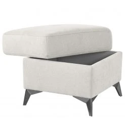 Fredriks Polsterhocker DeWitt - Flachgewebe Olea: Silber -Wohnzimmermöbel boutique en ligne 1000314604 211221 13044500179 DETAILS P000000001000314604