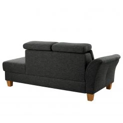 Fredriks Recamiere Eustis - Flachgewebe Amra: Anthrazit - Longchair davorstehend links -Wohnzimmermöbel boutique en ligne 1000314617 211221 13051000718 DETAILS P000000001000314617