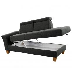 Fredriks Recamiere Eustis - Flachgewebe Amra: Anthrazit - Longchair davorstehend links -Wohnzimmermöbel boutique en ligne 1000314617 211221 13051100700 DETAILS P000000001000314617