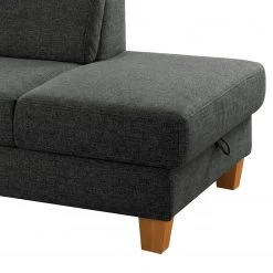 Fredriks Recamiere Eustis - Flachgewebe Amra: Anthrazit - Longchair davorstehend links -Wohnzimmermöbel boutique en ligne 1000314617 211221 13051100742 DETAILS P000000001000314617