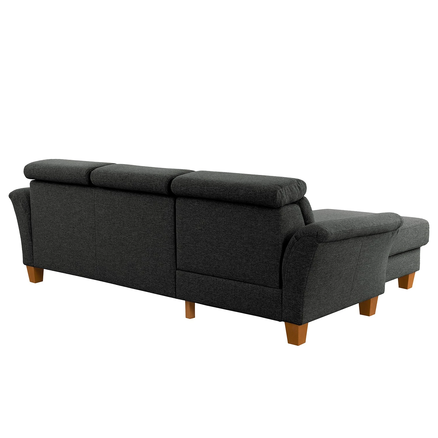 Fredriks Ecksofa Estufa - Flachgewebe - Flachgewebe Amra: Anthrazit - Longchair davorstehend links - Mit Schlaffunktion 7 Fredriks Ecksofa Estufa - Flachgewebe - Flachgewebe Amra: Anthrazit - Longchair davorstehend links - Mit Schlaffunktion – Bild 7