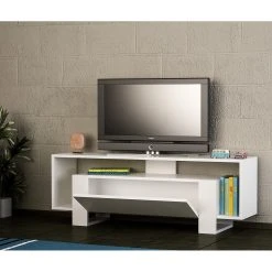 Loftscape TV-Lowboard Calliope - Weiß -Wohnzimmermöbel boutique en ligne 1000314856 211214 13383100060 MOOD DETAILS P000000001000314856 mood