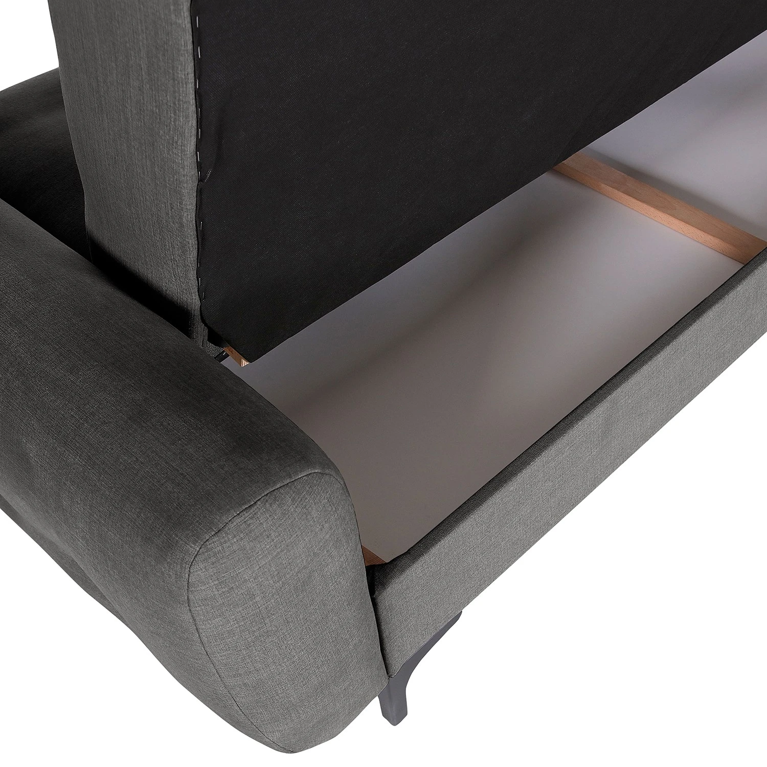 Red Living Sofa Noale (3-Sitzer) - Flachgewebe Flore: Dunkelgrau 9 Red Living Sofa Noale (3-Sitzer) - Flachgewebe Flore: Dunkelgrau – Bild 9