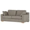 Loftscape Sofa Rene (2-Sitzer) - Flachgewebe Fabia: Grau