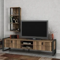 Red Living Wohnkombination Lando (2-teilig) - Walnuss Dekor / Grau 9 Red Living Wohnkombination Lando (2-teilig) - Walnuss Dekor / Grau -Wohnzimmermöbel boutique en ligne 1000314893 211214 13383300134 MOOD DETAILS P000000001000314893 mood