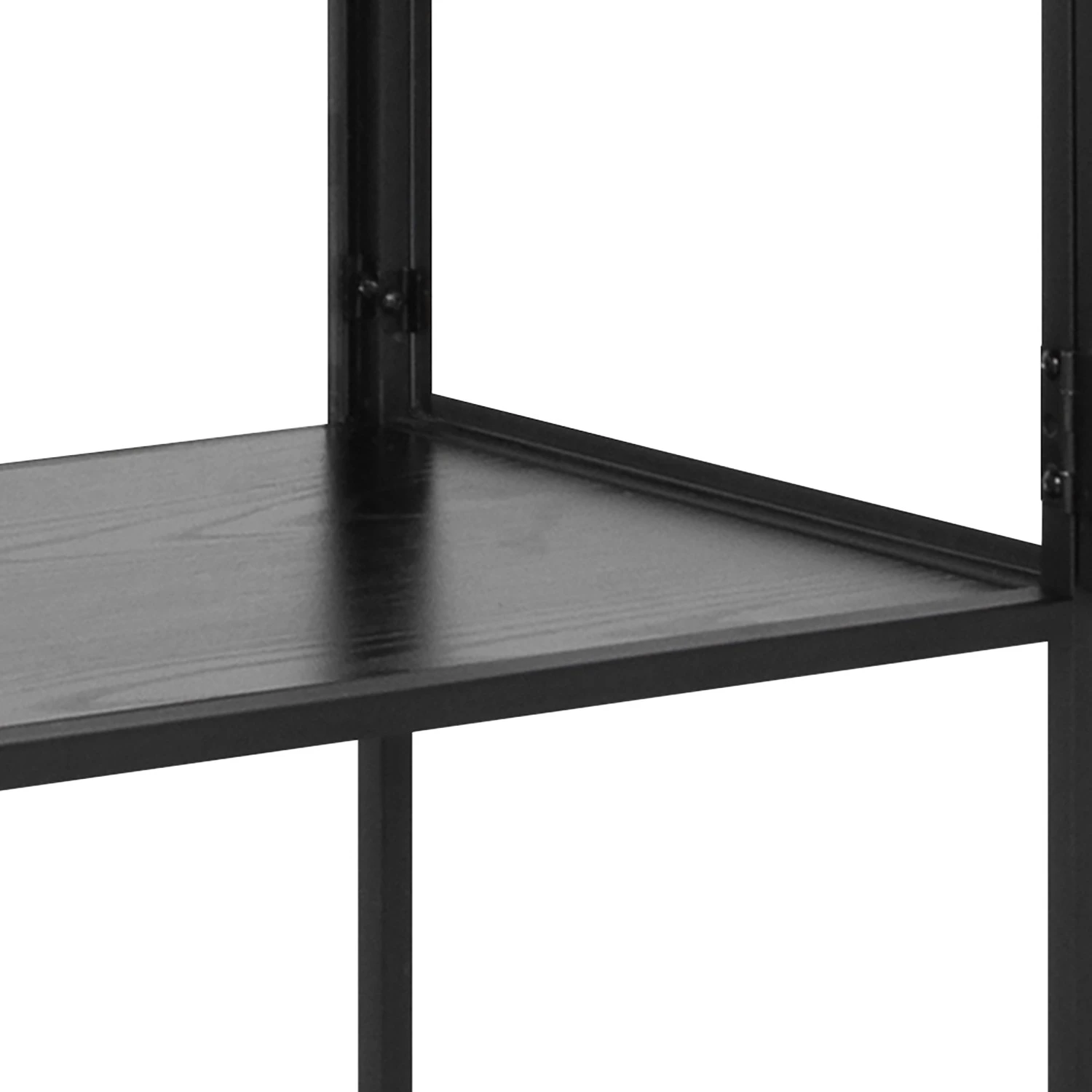 Red Living Vitrinenschrank Coogee - Schwarz / Eiche Schwarzbraun Dekor - Höhe: 186 cm 8 Red Living Vitrinenschrank Coogee - Schwarz / Eiche Schwarzbraun Dekor - Höhe: 186 cm – Bild 8