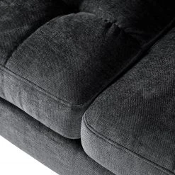 Loftscape Ecksofa Goodluck - Samt Saidy: Anthrazit - Ottomane davorstehend rechts -Wohnzimmermöbel boutique en ligne 1000315492 220112 17423100305 DETAILS P000000001000315492