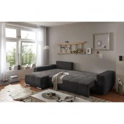 Fredriks Ecksofa Galilea - Microfaser Zari: Anthrazit -Wohnzimmermöbel boutique en ligne 1000315714 220411 021 MOOD DETAILS P000000001000315714 mood