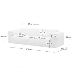 Studio Copenhagen 3-Sitzer Sofa HUDSON - Microfaser Teda: Braun 19 Studio Copenhagen 3-Sitzer Sofa HUDSON - Microfaser Teda: Braun -Wohnzimmermöbel boutique en ligne 1000316142 220909 500 SKETCH DETAILS P000000001000316142 sketch