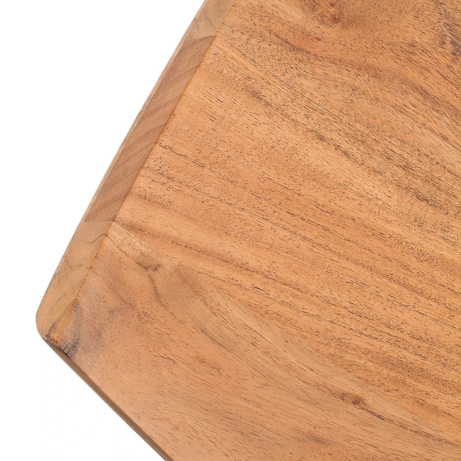 Red Living Esstisch Kansas - Akazie massiv / Metall - Akazie / Schwarz & Akazie 4 Red Living Esstisch Kansas - Akazie massiv / Metall - Akazie / Schwarz & Akazie – Bild 4