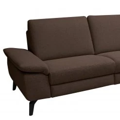 ADA trendline Ecksofa Nando - Flachgewebe - Braun - Longchair davorstehend rechts - Elektrisch verstellbar: 2 Motoren mit Kabel -Wohnzimmermöbel boutique en ligne 1000316739 220303 110 DETAILS P000000001000316739