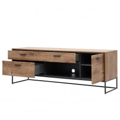 Red Living Wohnkombination Meevoo (2-teilig) - Eiche Rustikal Dekor / Graphit -Wohnzimmermöbel boutique en ligne 1000317011 211228 13563900071 DETAILS P000000001000317011