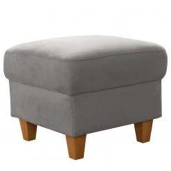 Loftscape Polsterhcoker Corvus - Microfaser Alais: Platin