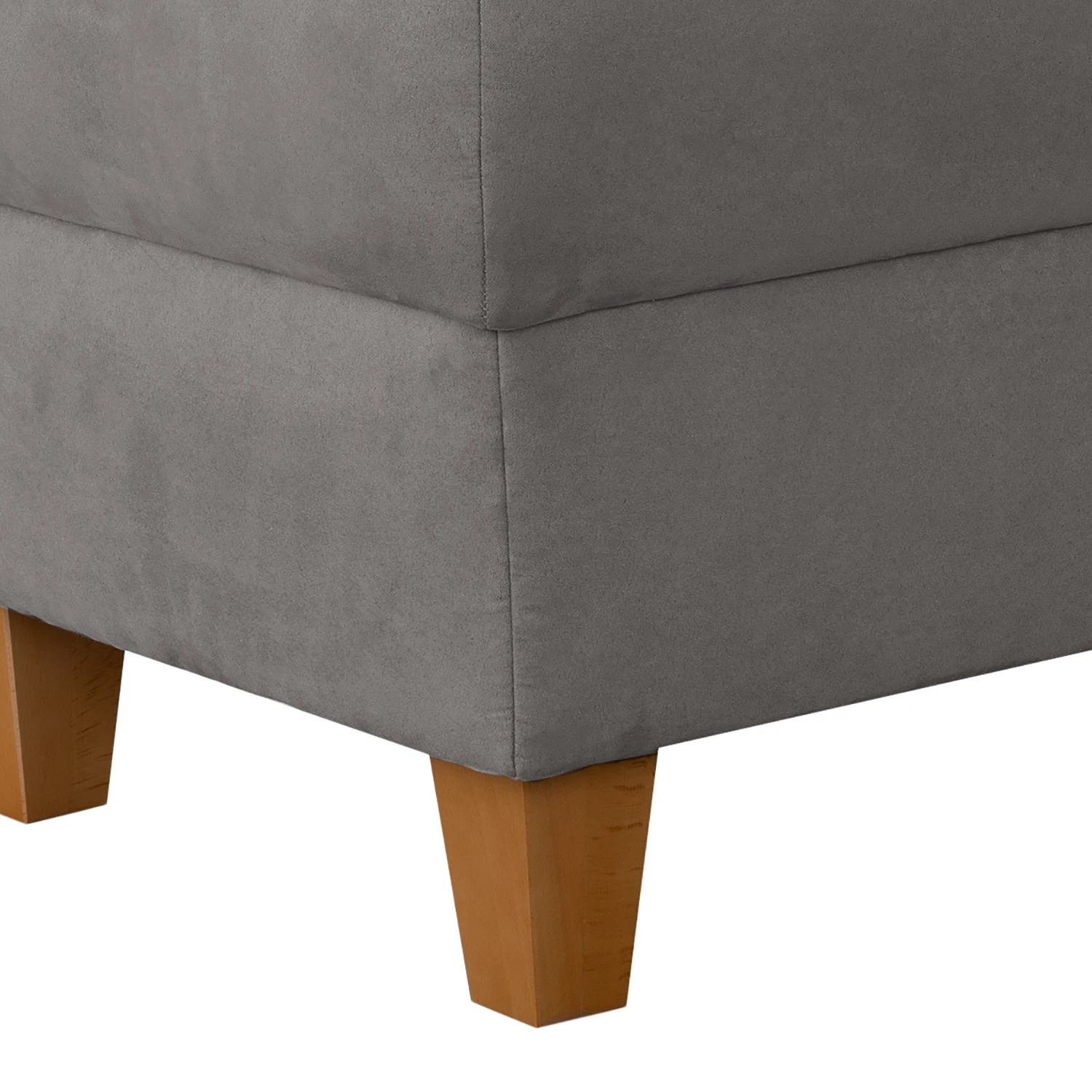 Loftscape Polsterhcoker Corvus - Microfaser Alais: Platin 6 Loftscape Polsterhcoker Corvus - Microfaser Alais: Platin – Bild 6